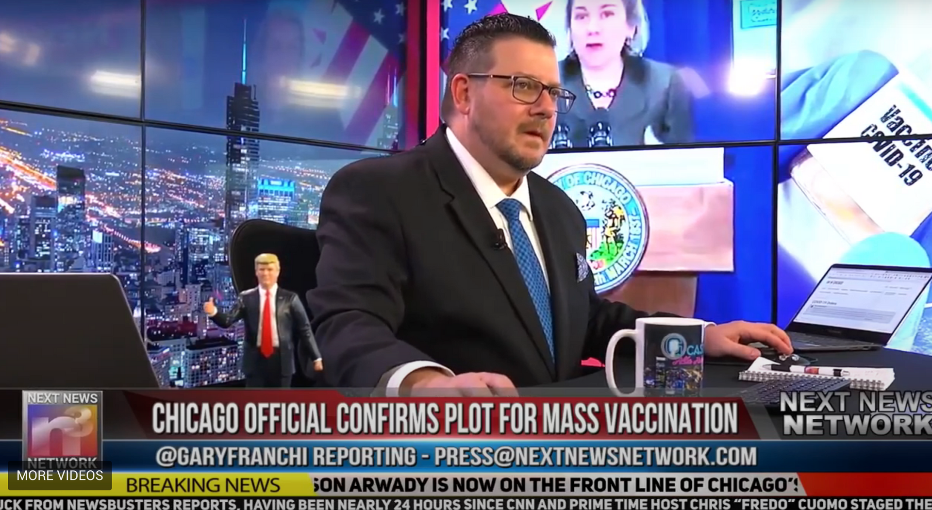 Chicago Officials Confirm CDC Plot for Mass Vaccination